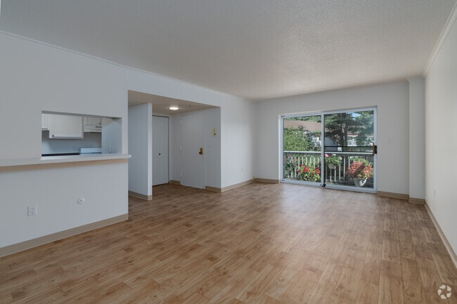2BR, 1BA — 932SF - Living Room