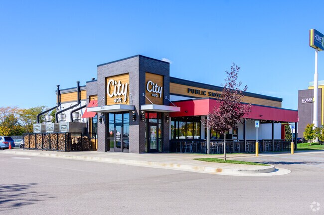 City BBQ is a national chain serving barbeque favorites near Orchard Heights.