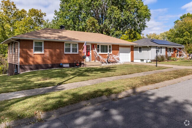 Ranch style homes are commonly found lining the streets of Ott-Chrisman neighborhoods.