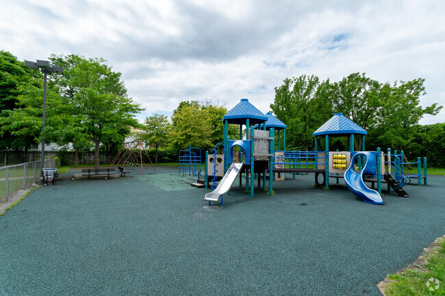 The kids at the RISE Community School love the playground.