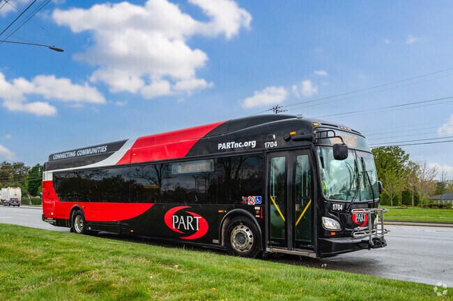 Deep River commuters use PART buses for easy access to nearby destinations.
