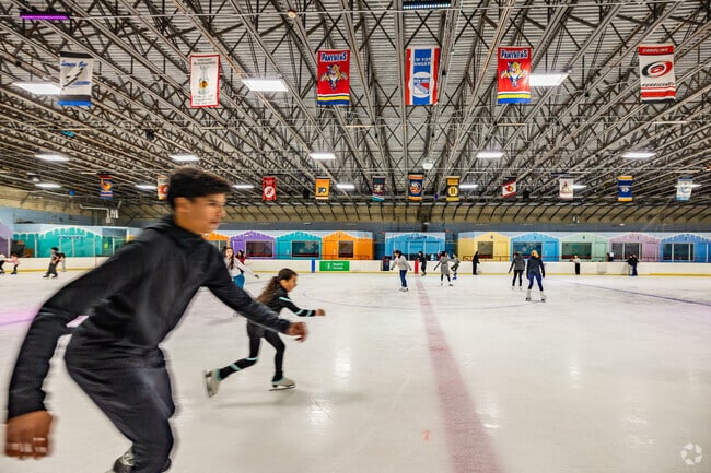 Race with your friends at Kendall Ice Arena.