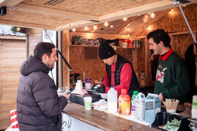 The Holiday Market in Elmwood Bidwell has everything from fresh coffee to local products.