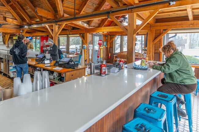 Enjoy some fresh lobster from Out of The Blue Seafood in Hampton Bays.