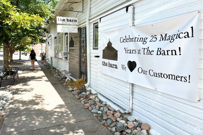 The Barn is a well-known antique store popular with locals in Downtown Castle Rock.
