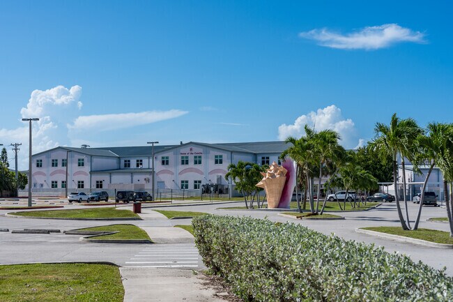 Key West High School are home to the conchs and offer learning to students in the area.