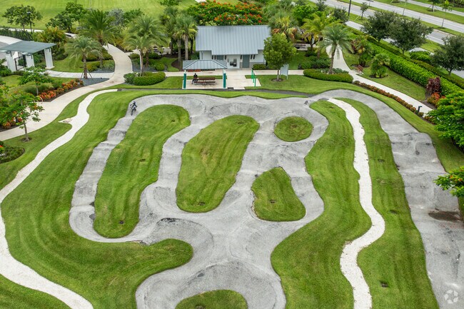 Practice your riding skills at the BMX Park in Adventure Park in Westlake, FL.