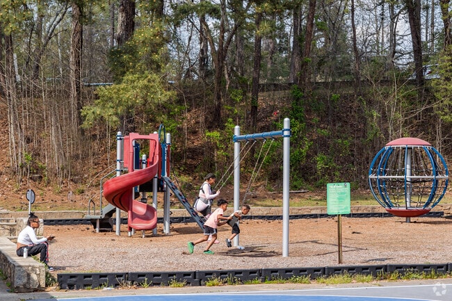 Bring the kids out for an afternoon on the playground at A.D. Williams Park.