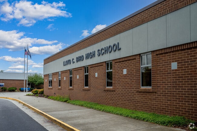 Beautiful day at Lloyd C Bird High School.