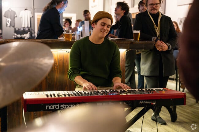 High Brau Taphouse in Greeley offers Westridge residents a vibrant setting to enjoy live music and craft beverages. With 30 rotating taps featuring Colorado beers, wines, ciders, and meads, the venue hosts various events, including live music performances.