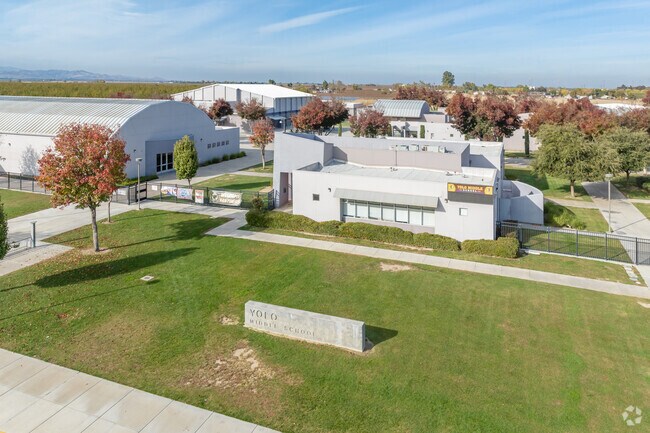 The test scores at this school fall below the state average.