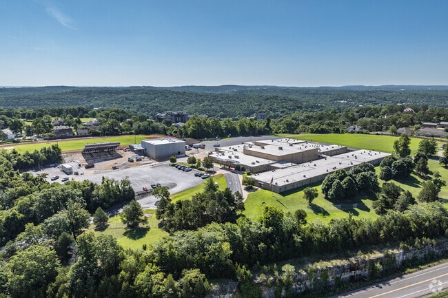 The Branson Junior High School campus is located just off US Highway 65.