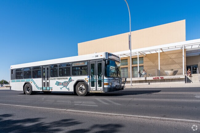 Public transportation does not pass directly through Tortugas but has stops a short walk.
