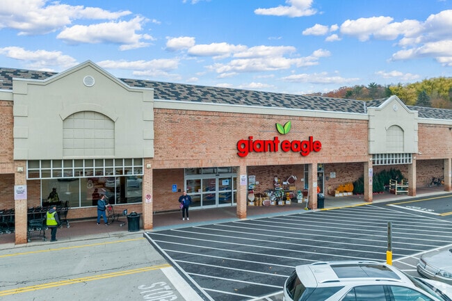 For groceries and other essentials, head to the Giant Eagle in Leetsdale Borough.