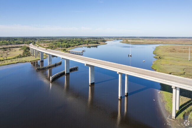 McKinley Washington Jr. Bridge on Edisto Island