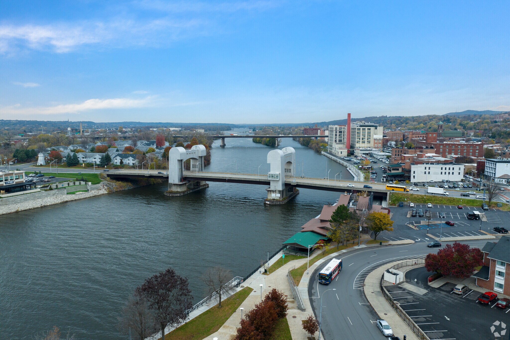 Sycaway is near the Hudson River which leads into Cohoes.