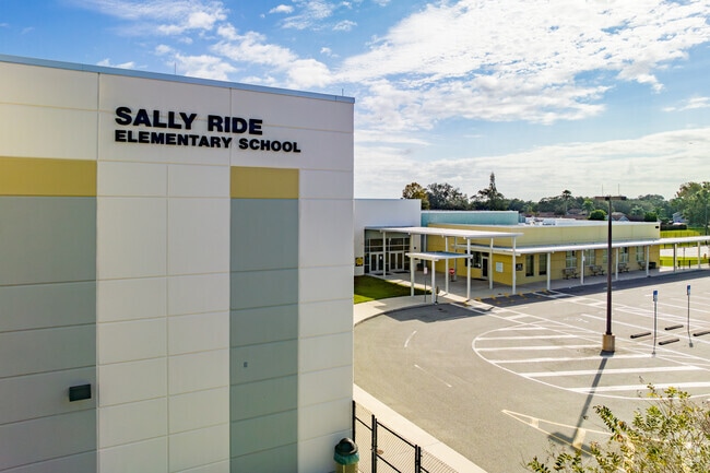Sally Ride Elementary Schools has about 400 K-5 Students.