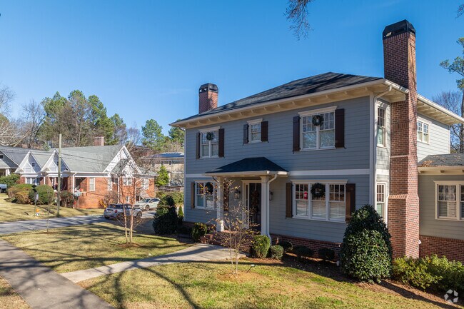 Beautifully well-maintained homes line the streets of College Heights.