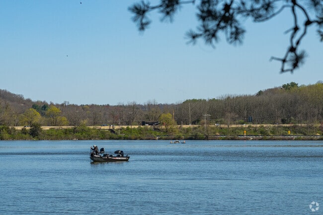 William H. Kain County Park has a boat launch for those looking to get out on Lake Redman.