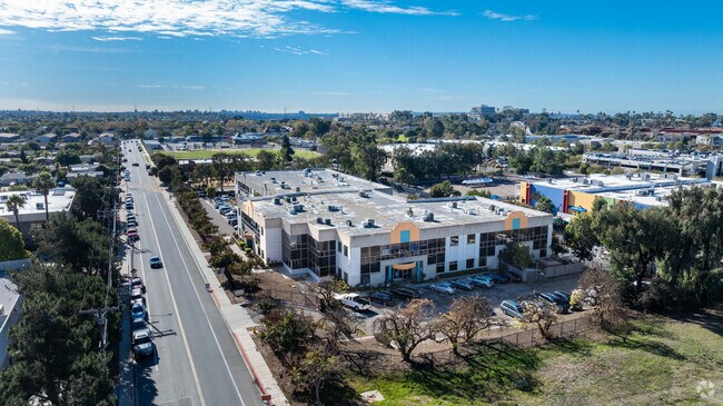 A view from above Soille San Diego Hebrew Day School.
