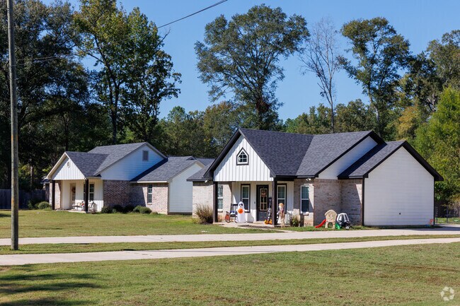 Traditional homes in the Frierson area.