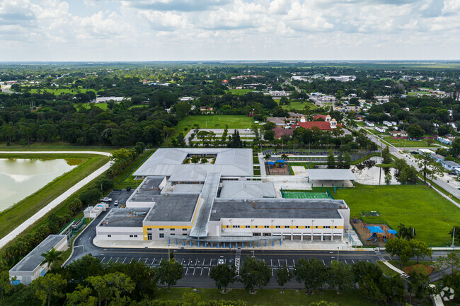 Pinecrest Elementary School in Immokalee is located near residential communities.
