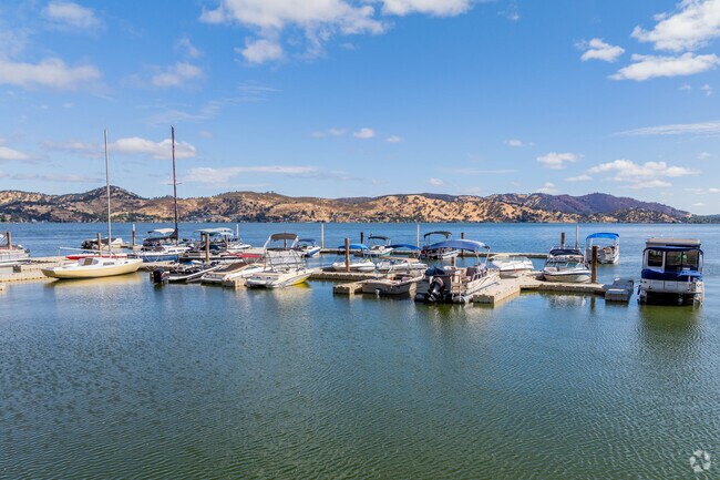 The Riviera Marina is the main area residents park their boats in Kelseyville Riviera.