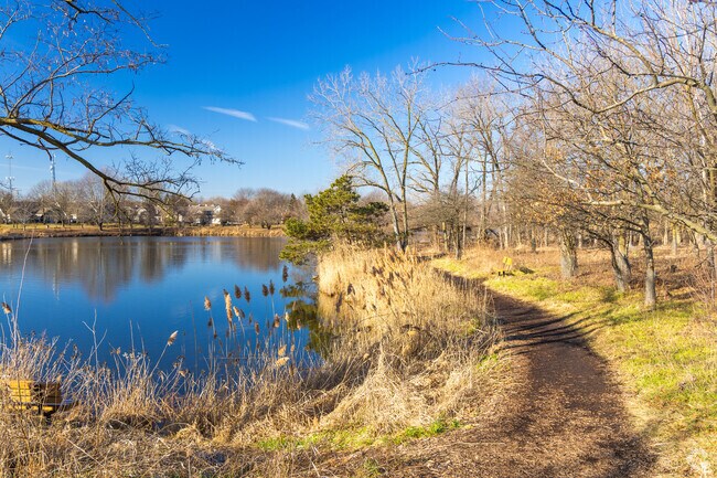 Lake Katherine Nature Preserve offers wonderful natural scenes with serene beauty.