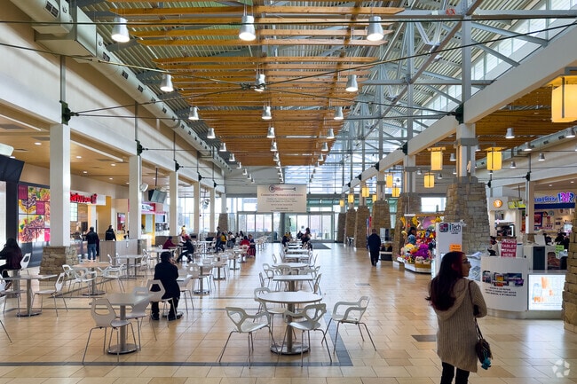 The food court at Town Center is a popular hangout spot.