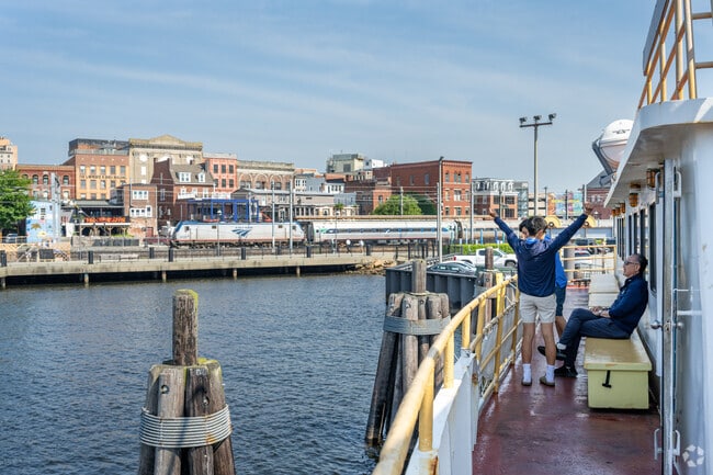 Catch the Fishers Island Ferry in New London, just steps from the Amtrak station to major cities.