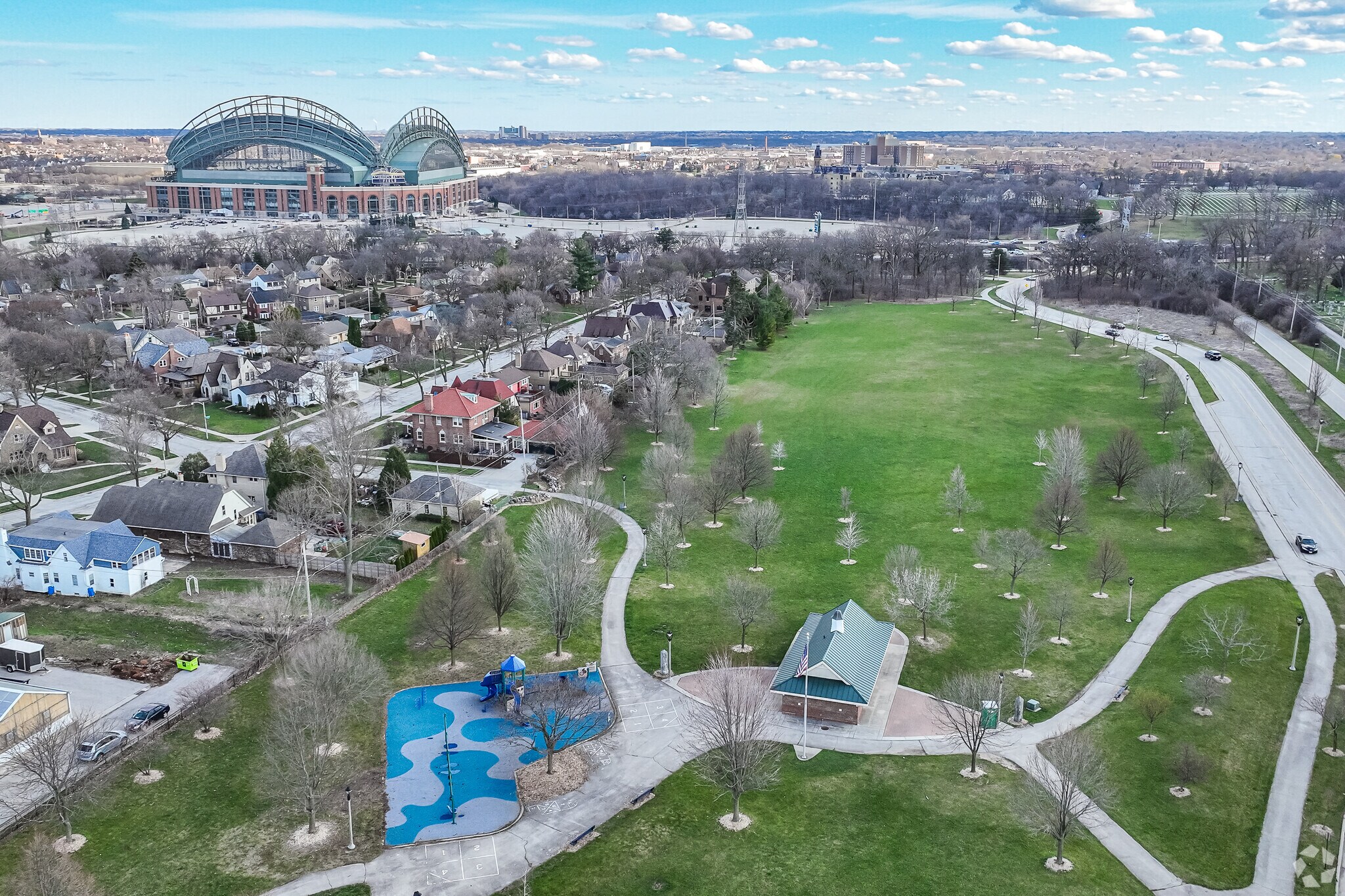 Story Hill has beautiful parks, restaurants and it's very own major league baseball stadium.
