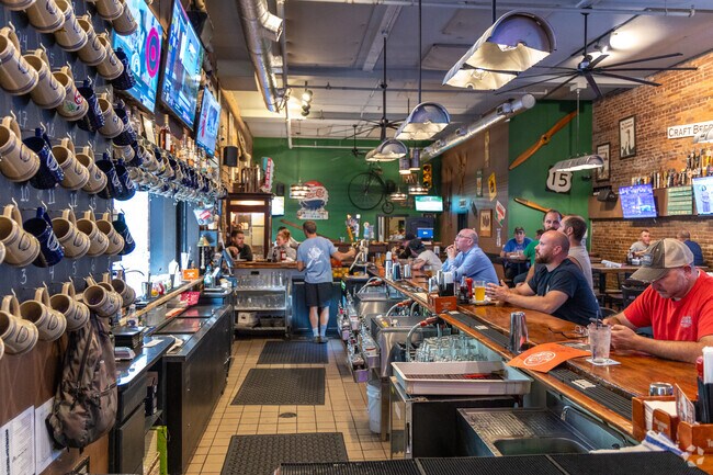 Vallamont residents enjoy relaxing downtown at spots like The Brickyard Restaurant & Ale House.