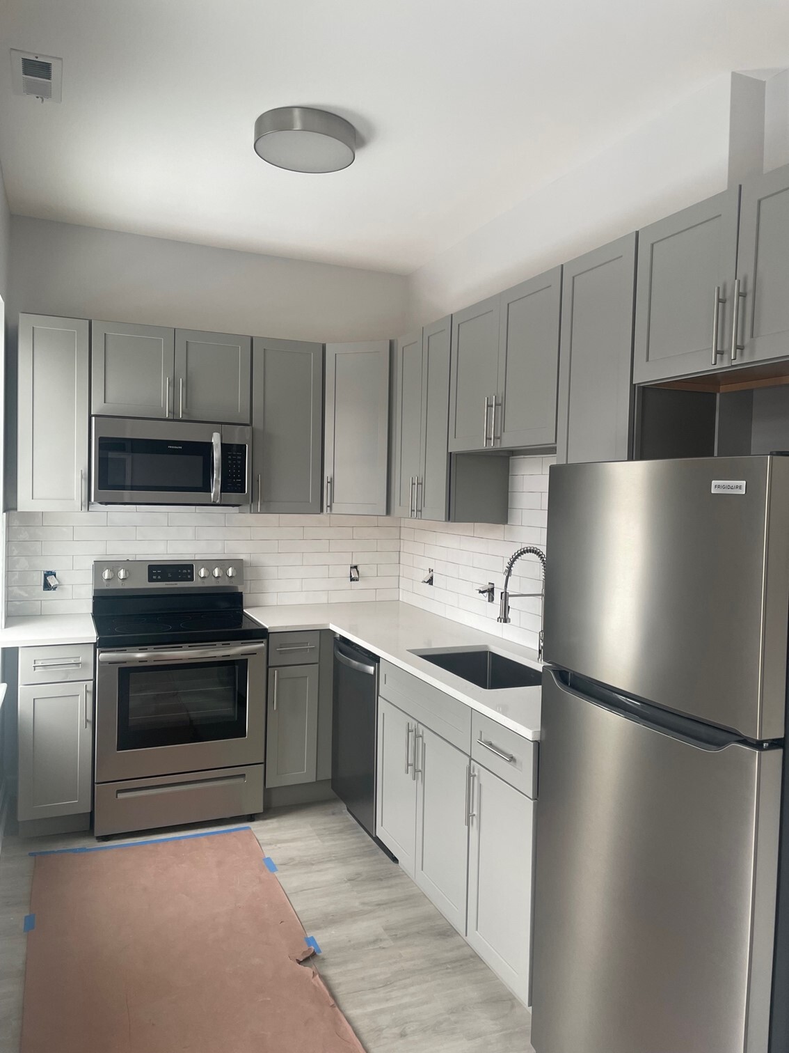 Kitchen with Stainless Steel Appliances