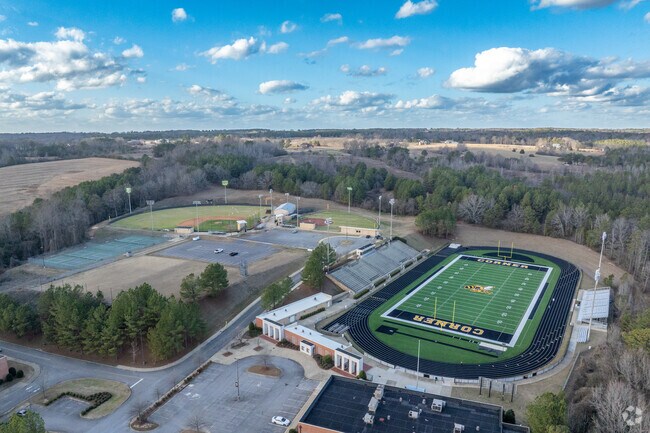 Corner High School has great facilities for students to enjoy.