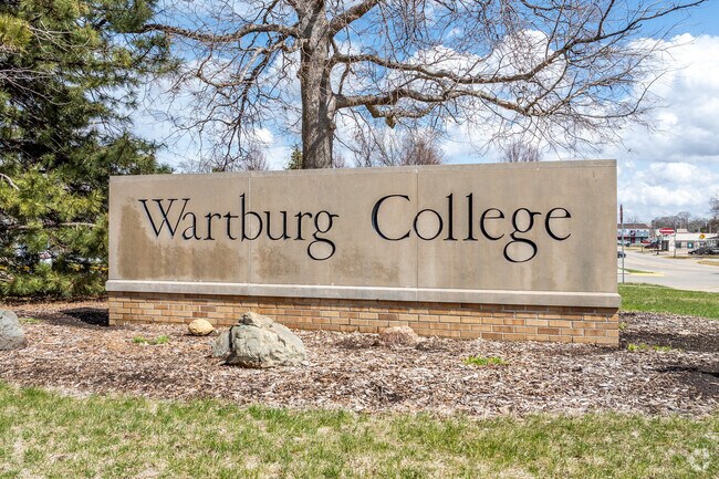 Wartburg College is a small private college with around 1,500 students.