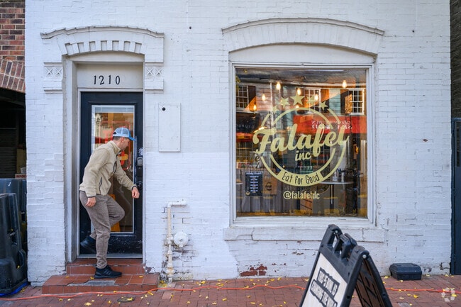 Falafel Inc. in Berkley is one of DC's highest rated restaurants.