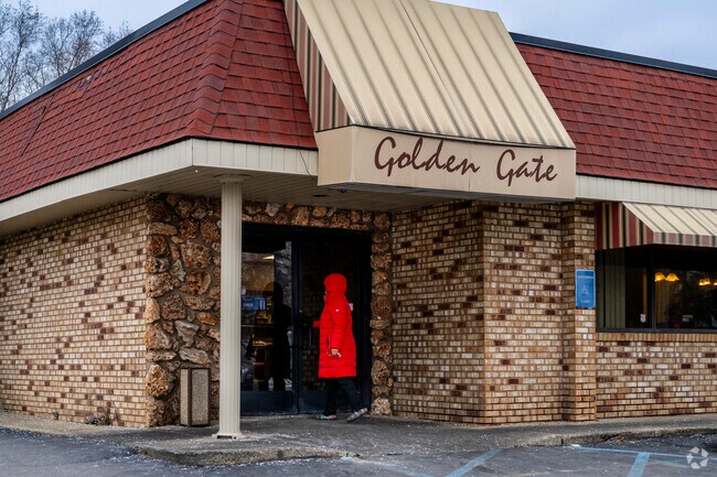 Ballenger Square locals use the drive thru service at Golden Gate Restaurant.