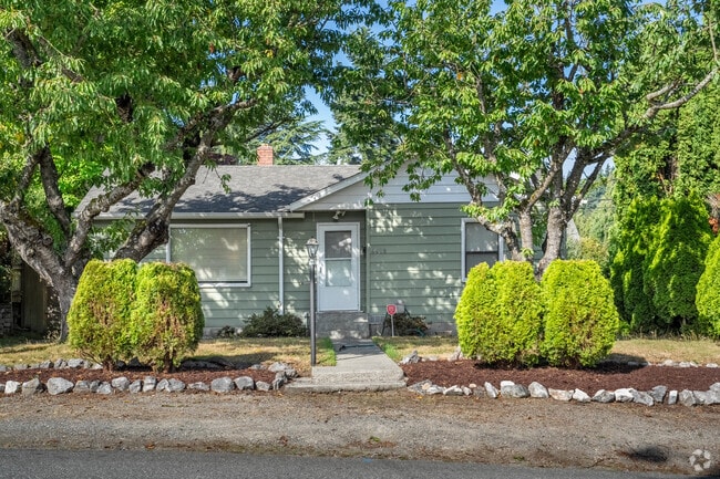 Homes in Glacier View, are surrounded by trees and are close to nature.