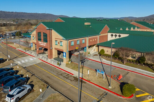 Hampton Cove Elementary School serves students in grades Pre-K through 5 in Alabama.