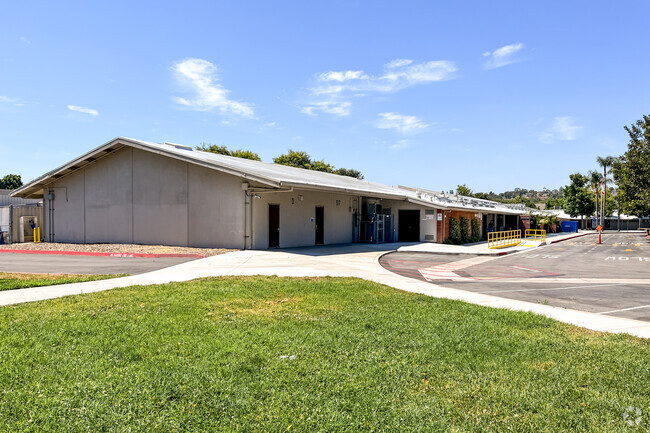 Raymond Elementary School is a small campus within a residential neighborhood of Fullerton.
