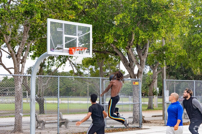Lake Lytal Park enhances Berkshire’s community life with a range of basketball courts for residents of all ages.