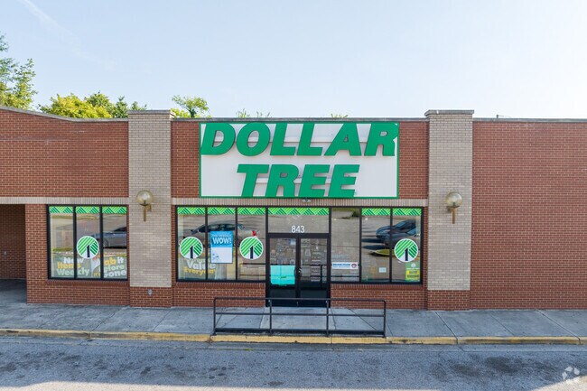 Residents of Laney Walker have easy access to quick shopping options such as Dollar Tree.