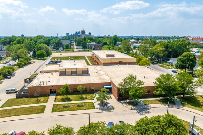 Capital View Elementary has a great view of the golden-domed State Capitol.