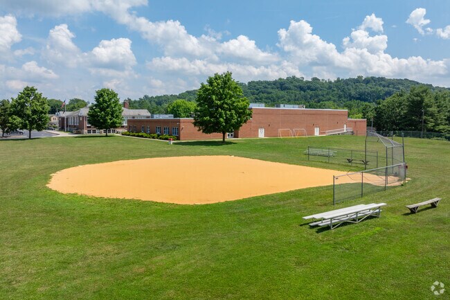 White Township Consolidated School offers a baseball field  for games or kickball events.