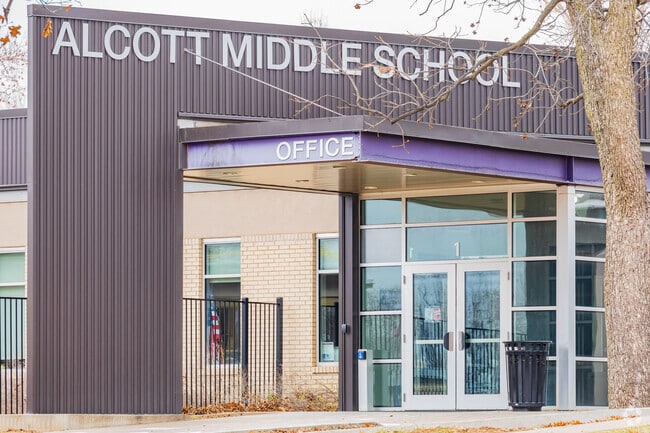 Kids are challenged to excel at Alcott Middle School.