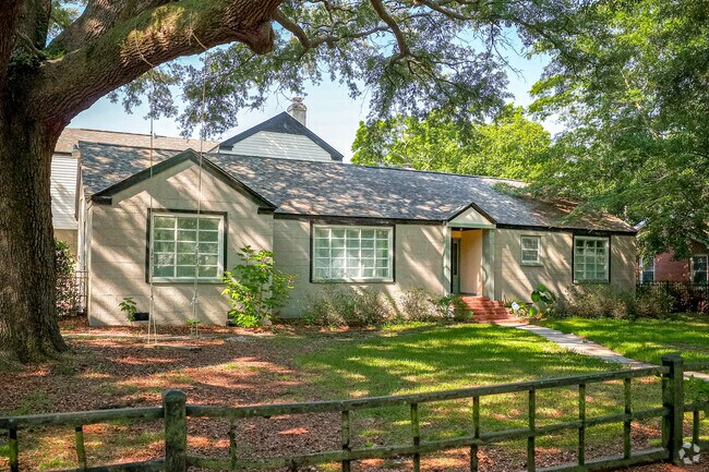 Rambler-styled homes with large shade trees are found in Ardmore-Gould Estates-Olin Heights.