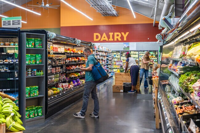 Residents of Downtown Bloomington can get groceries at Green Top Grocery.