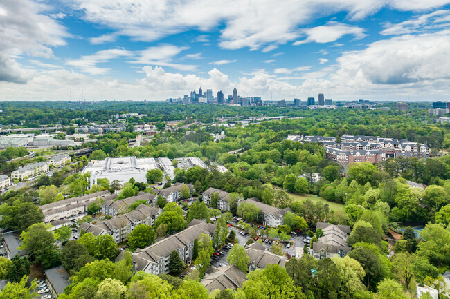 Peachtree Hills is an upscale residential Buckhead neighborhood north of Downtown Atlanta.