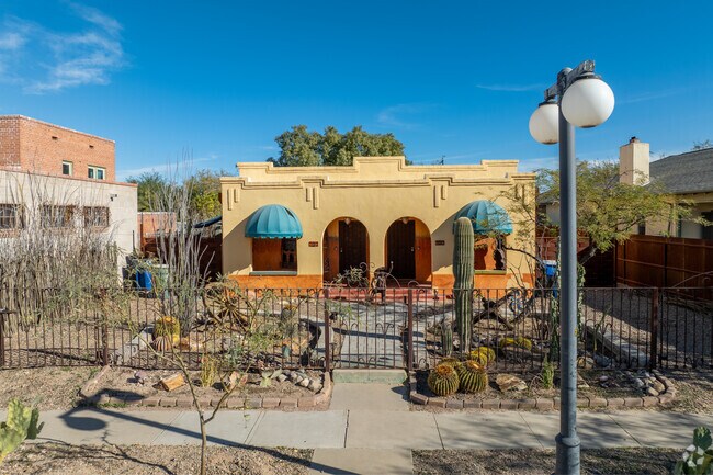 Stunning 1920's Art Deco homes stand out in Armory Park.