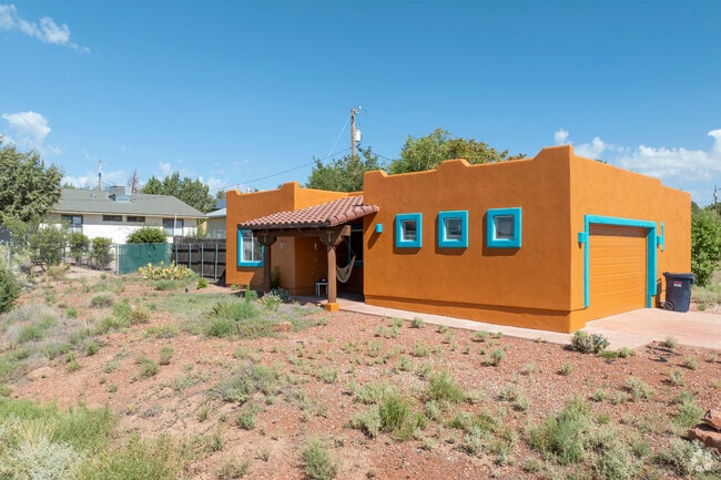 Colorful homes are not uncommon in Lake Montezuma.